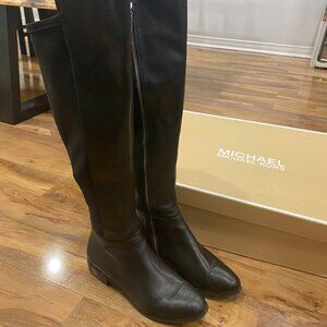 Michael Kors Over Knee Leather Boot